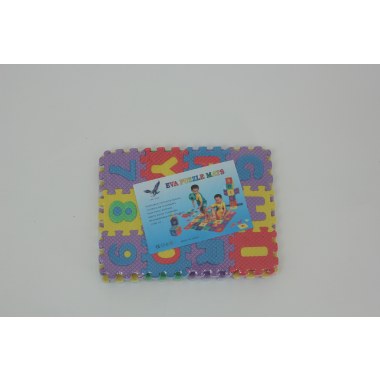 Zabawka edukacyjna puzzle   36elem.: 26litery/10cyfry 22x16cm piankowa w folii