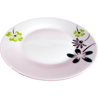 Kuchnia talerz porcelanowy płytki 17-19cm okrągły desrerowy mix wzór/kolor