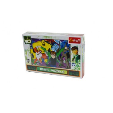 Zabawka edukacyjna puzzle   60elem: 'Ben 10 Obca Potęga' 33x22cm w pud. w folii