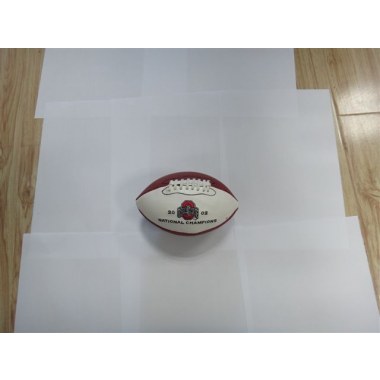 Sport piłka gumowa 'rugby': 17cm mini waga ok.150g w wor.