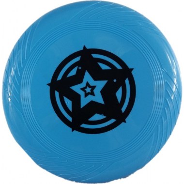 Zabawka zręcznościowa frisbee 25cm plast. nieb/żółte/ziel/róż